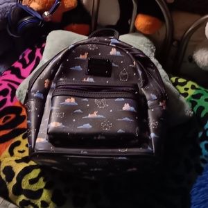 New Disney Loungefly Starry Night Companion Animals backpack